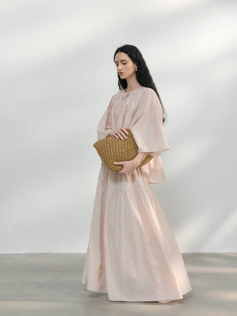 Mira Gathered Swing Blouse